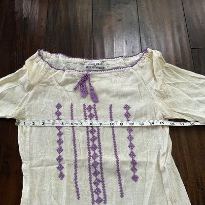 Vintage USA Rockabilly Womens Top 60s 70s Jung Wear Arraby Street RARE