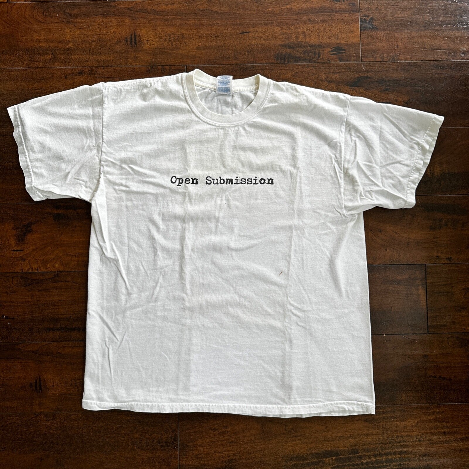 Open Submission Vintage T Shirt Gildan XL Missouri River White Rap Musical