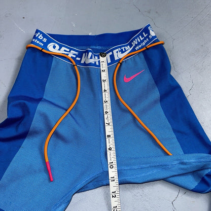 OFF-WHITE  x NIKE Training Leggings Tape Band Sweatpants Small Virgil Abloh Gym