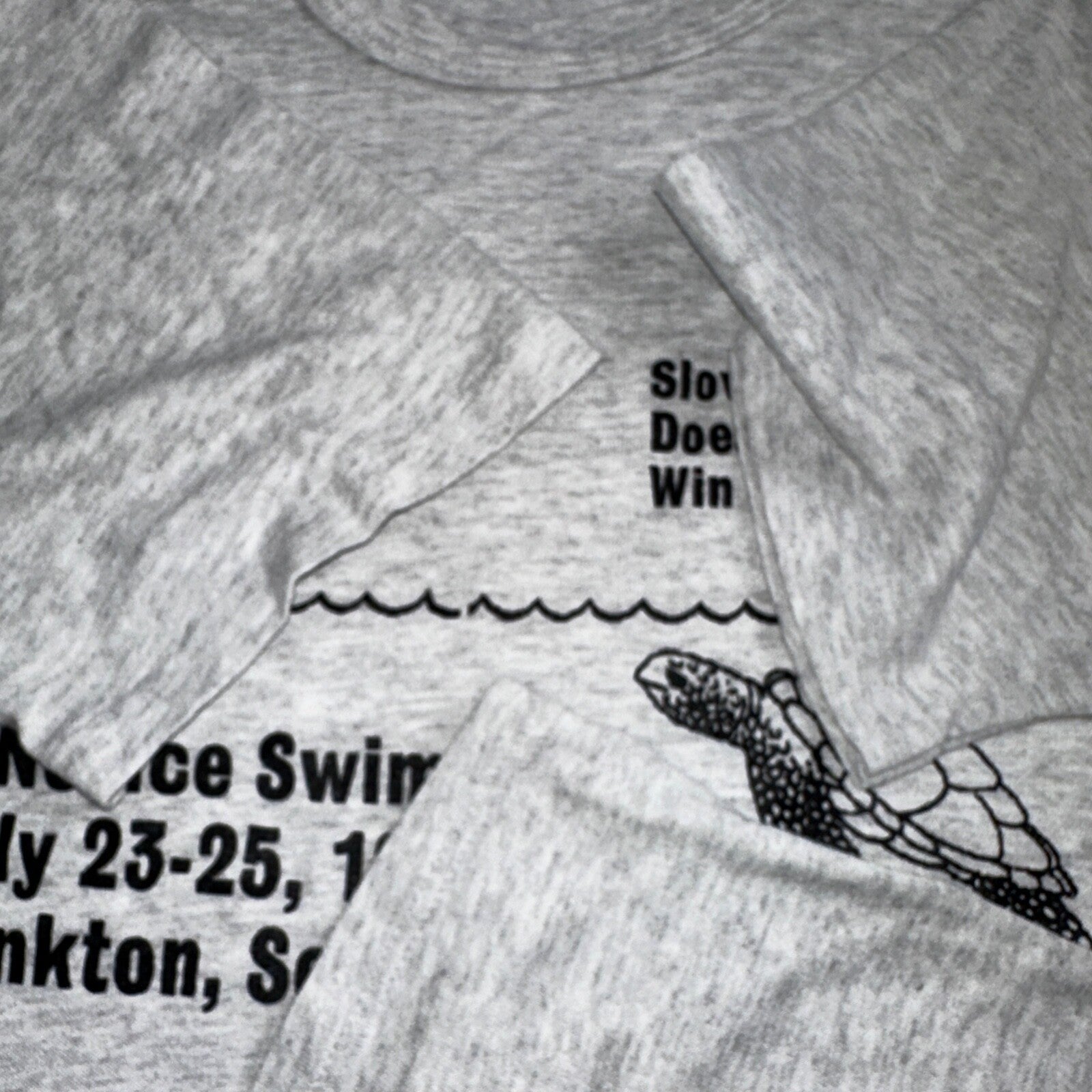 Swim Team Funny VTG T Shirt Yankton South Dakota Russell Athletic Funny Quote