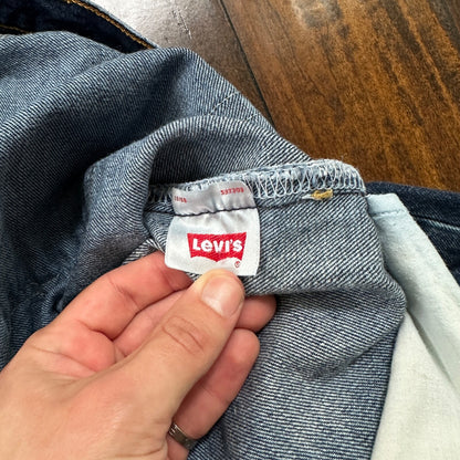 Levis 501 Vintage Y2K Straight Leg XX 2000s Jeans 38x30 Med Wash Act 36x27