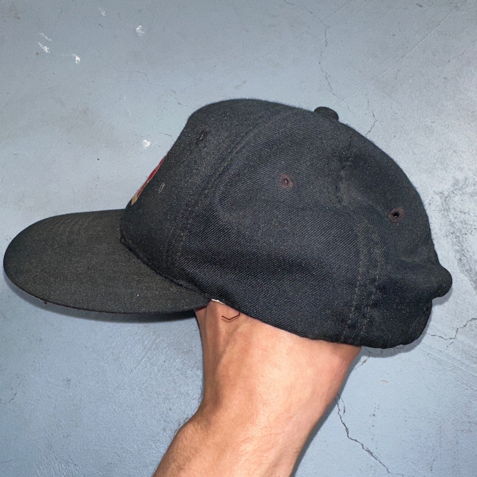 Power Rents Oregon VTG Hat Cap Snapback Trucker Construction Power Tools 90s