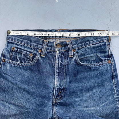 Vintage LEVIS 505 Jeans Big E 1960s Denim 28x28 USA 60s 501 502 Talon Zipper