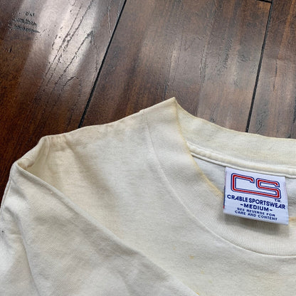 Golf International Vintage T Shirt Tiger Woods Sports Grass USA Flags Rap Blank