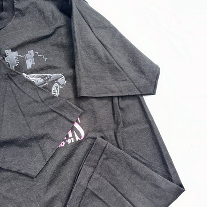 Hot August Nights Reno Car 90s VTG T Shirt Fruit Of The Loom 90s USA Flag XL Rap