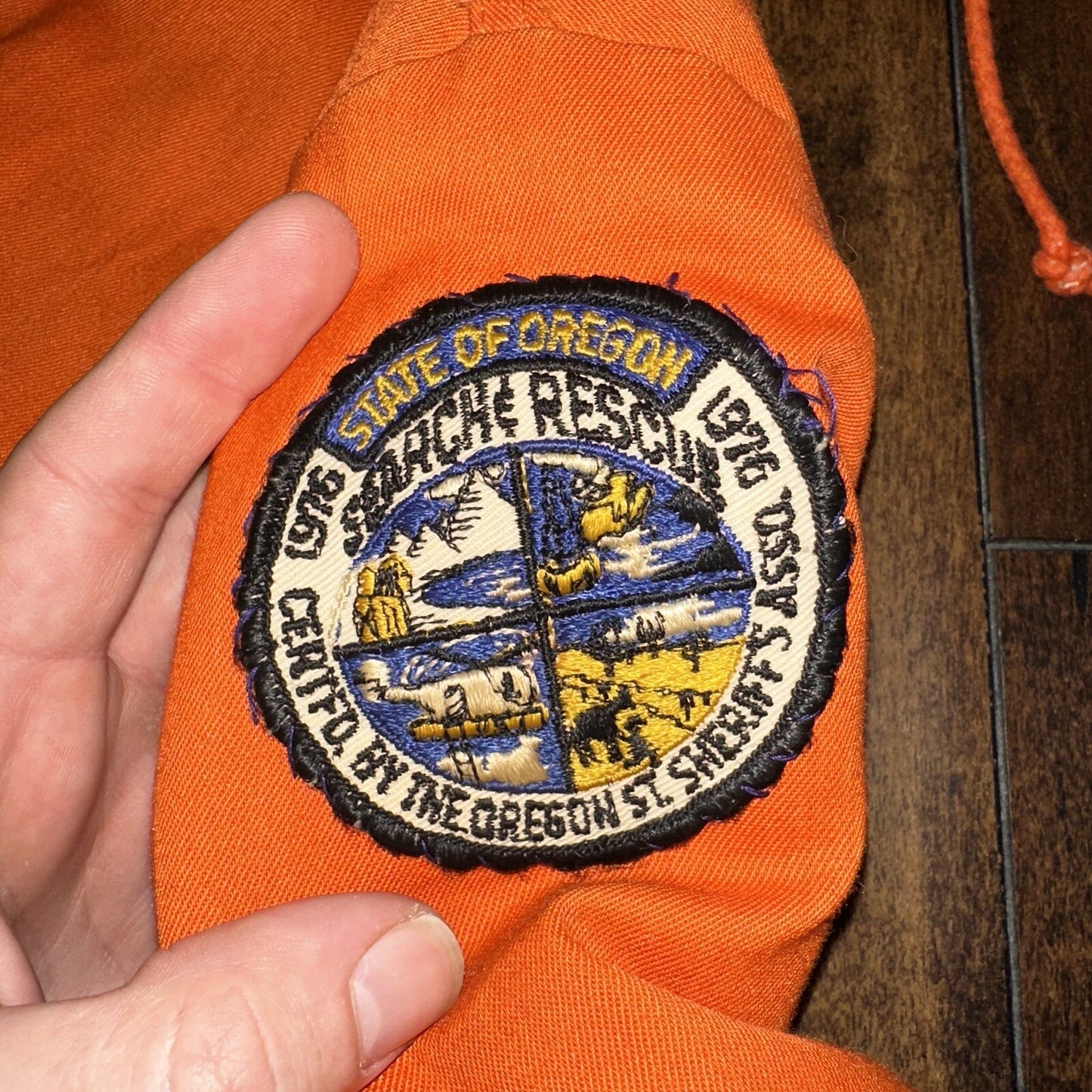 Vtg 50s 60s Hunters Friend Orange L Canvas Hunting Jacket Work Coat Rockabilly