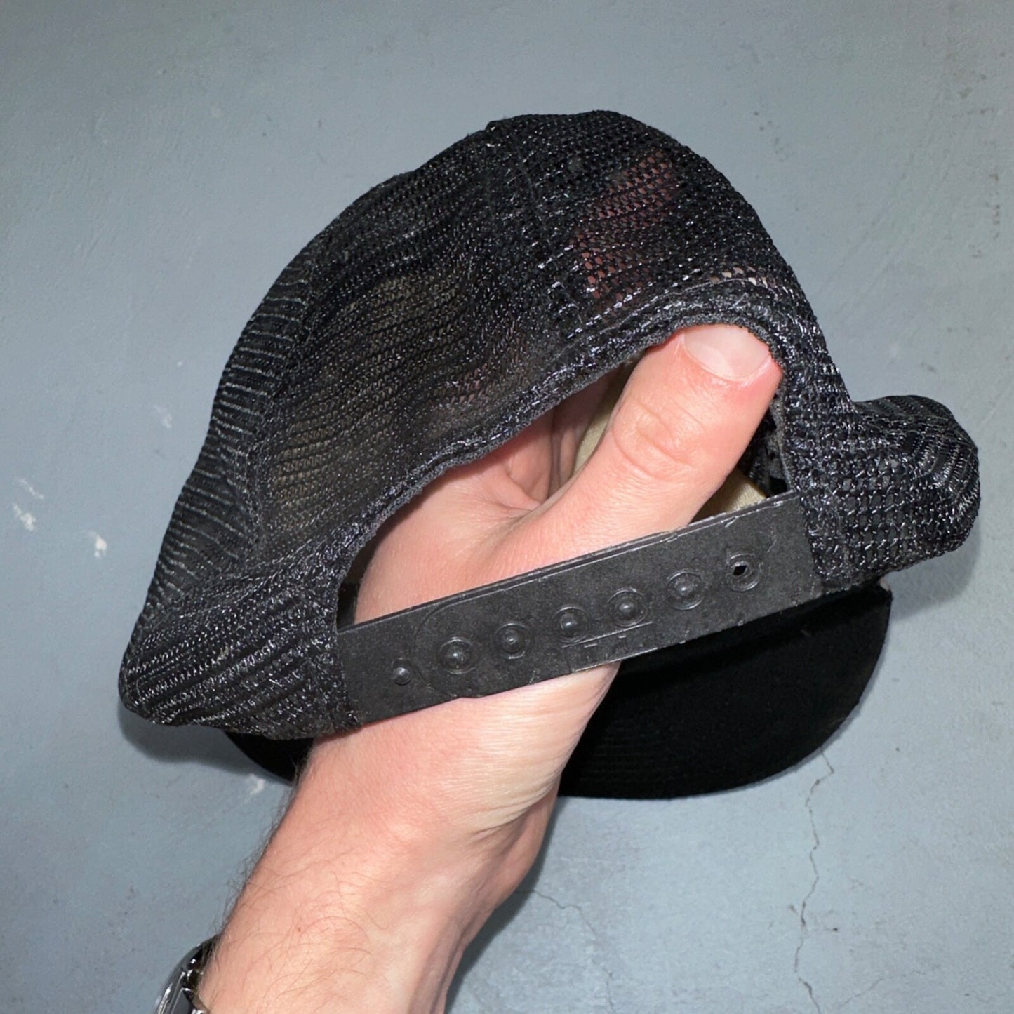 Vintage 1980’s Harley Davidson Motorcycles Snapback Foam Trucker Hat USED HEAVY