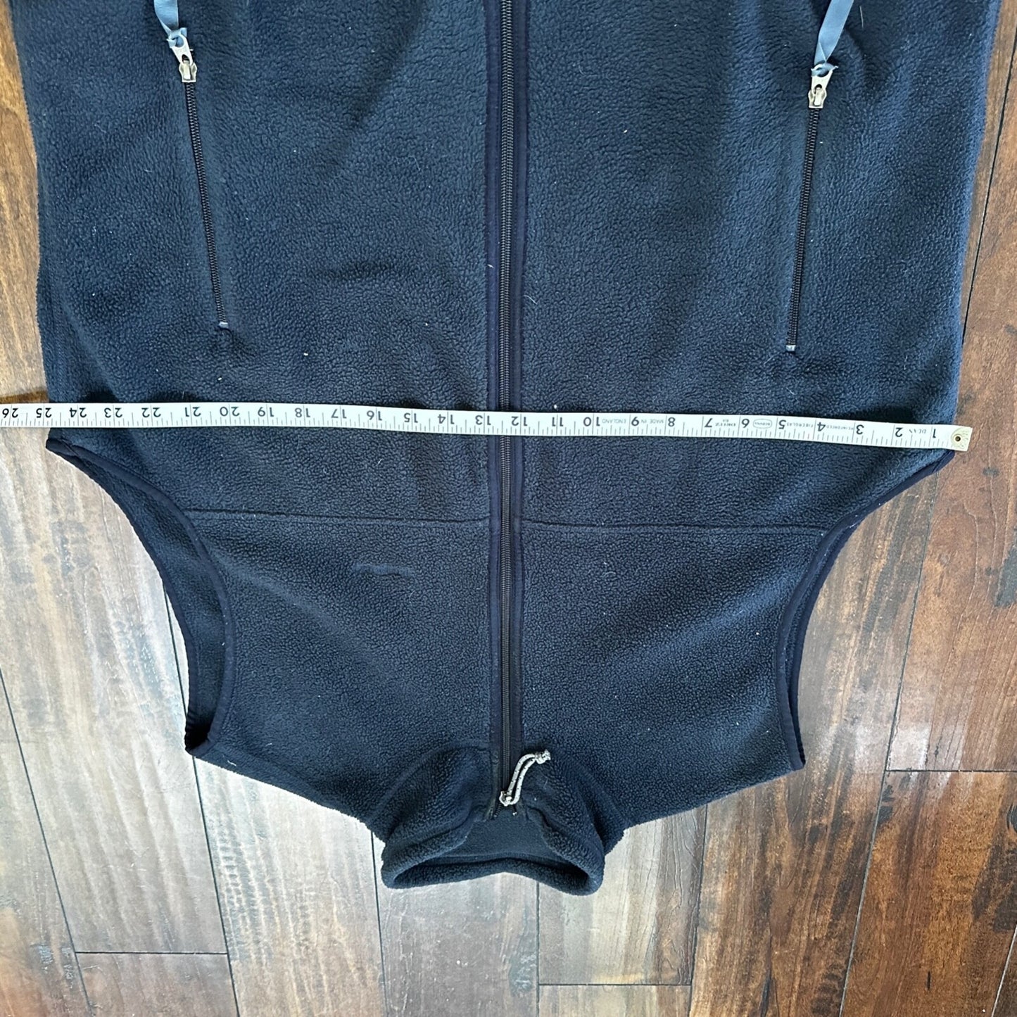 Vintage 90s Patagonia Synchilla Fleece Zip Up Vest Size XL USA Navy Blue