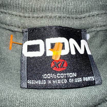 ODM Mushroom Trip VTG T Shirt Y2K Grunge Punk Rock Graphic Art Promo Shrooms