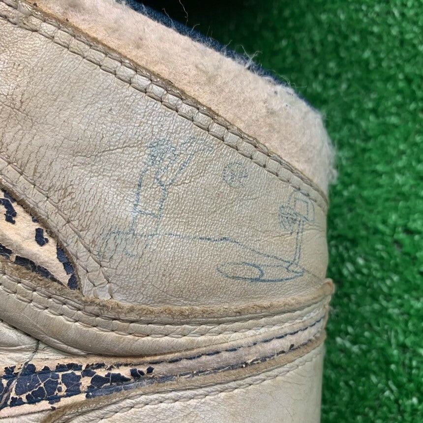 Nike OG 1985 Air Jordan 1 Metallic Blue Chicago Rare Vintage 85 8 Bred Royal