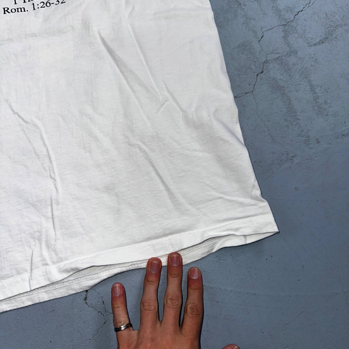 Jesus God VTG T Shirt Sodomite End Of World Genesis Earth Bible Study Graphic