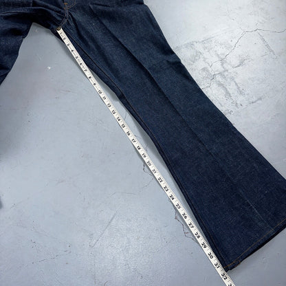 Levis 646 Deadstock 70s USA Orange Tab Bootcut Flare Bell Bottom NOS Jeans 34x31