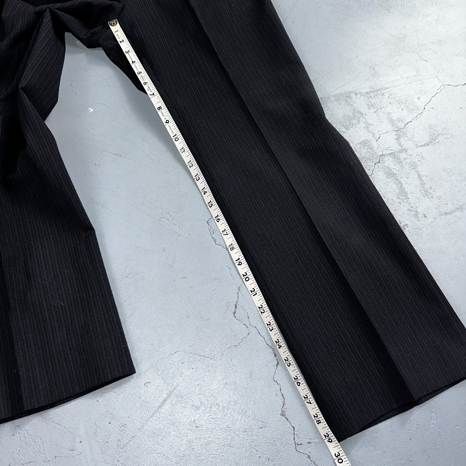 VTG Mens 3 PC Suit 42 Jacket Coat Pants Black Vest Rockabilly 70s American Trend