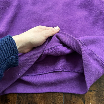 Vintage 90s Lee Sturdy Sweats Sweatshirt Large Womens Purple Pullover USA RARE