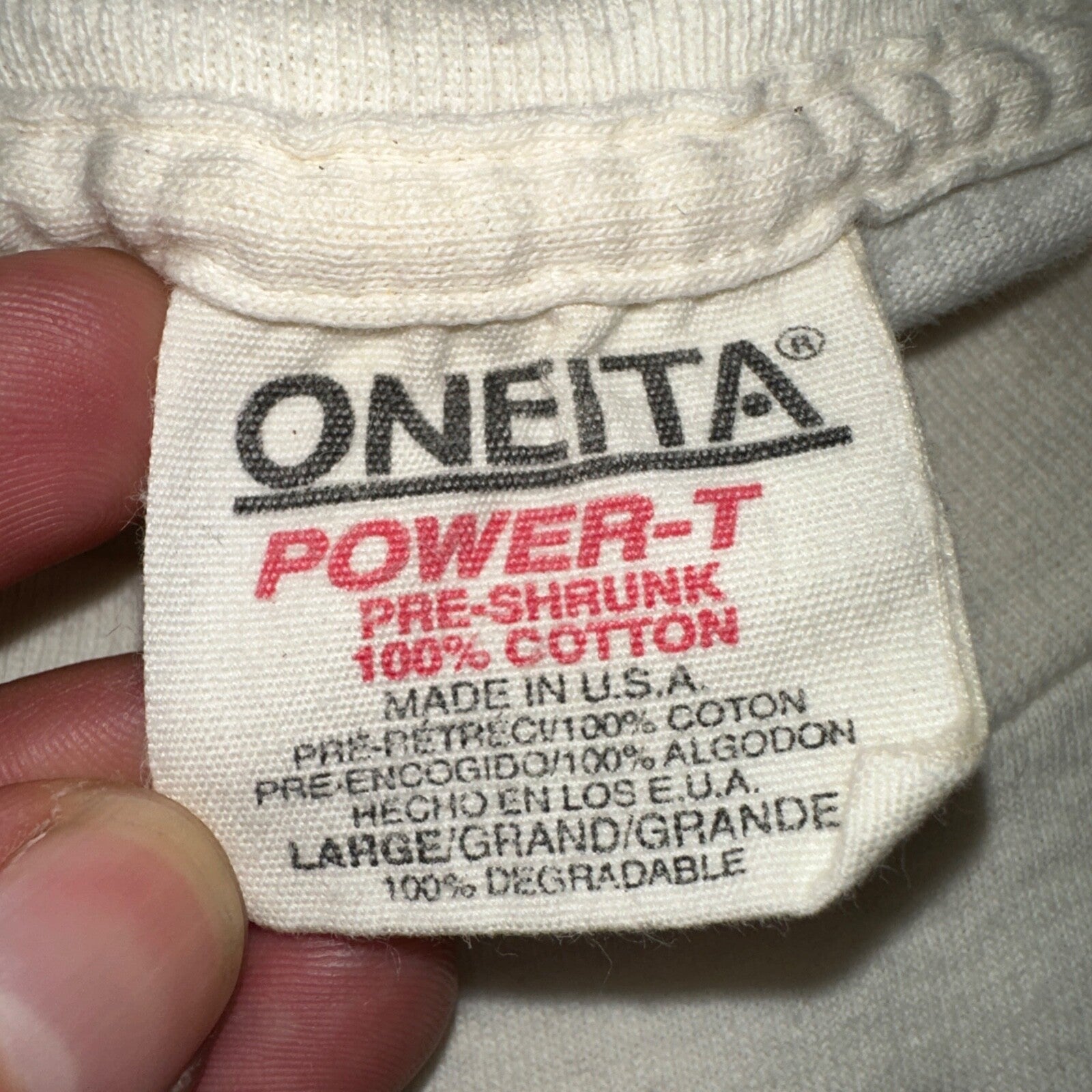 Oneita Moms Weekend VTG T Shirt 90s Single Stitch USA Farmhouse Boho Cool 1995