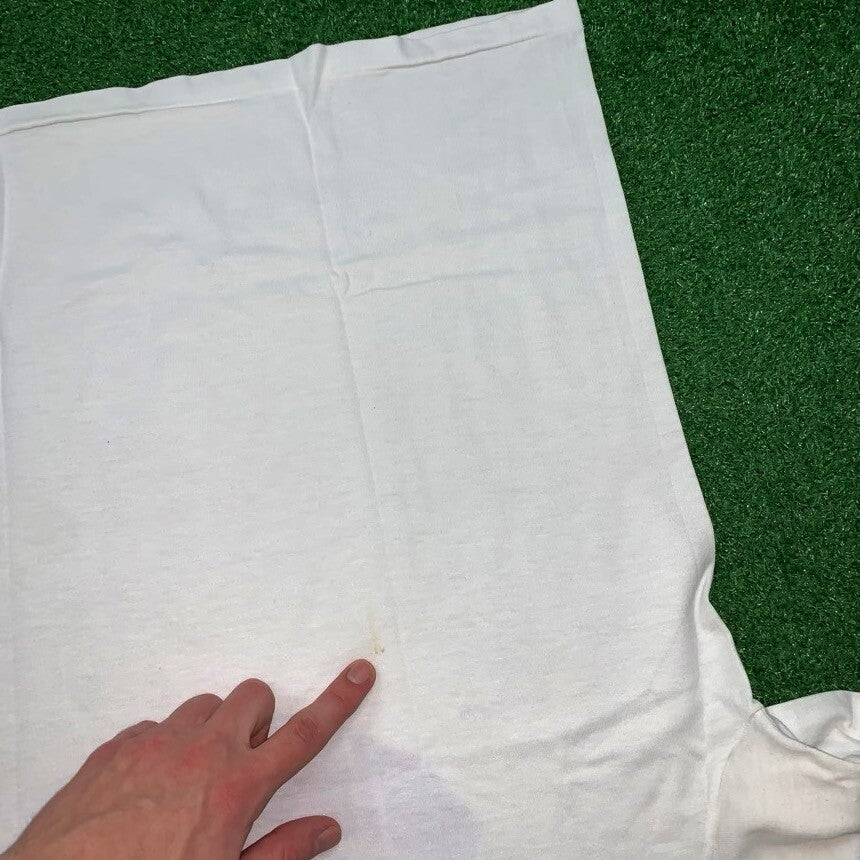 Nike Vintage T Shirt USA Rare Basic Swoosh Football Sports Running Raiders Basic