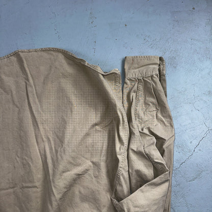 Vintage Abercrombie & Fitch Shirt Mens XL Safari 50s 60s Combed Cotton Hiking