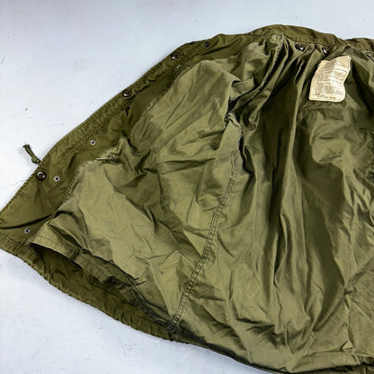 VTG US ARMY M-65 Field Jacket Coat Cold Weather Mans OG-107 Vietnam 70s 1970s