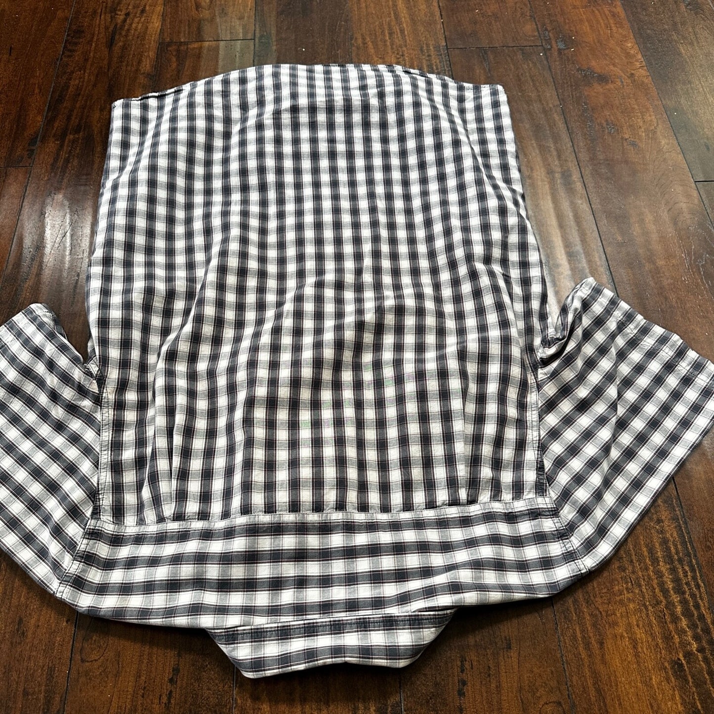 Carhartt Mens Plaid Relaxed Fit Short Sleeve Button Down Work Shirt Size M VTG