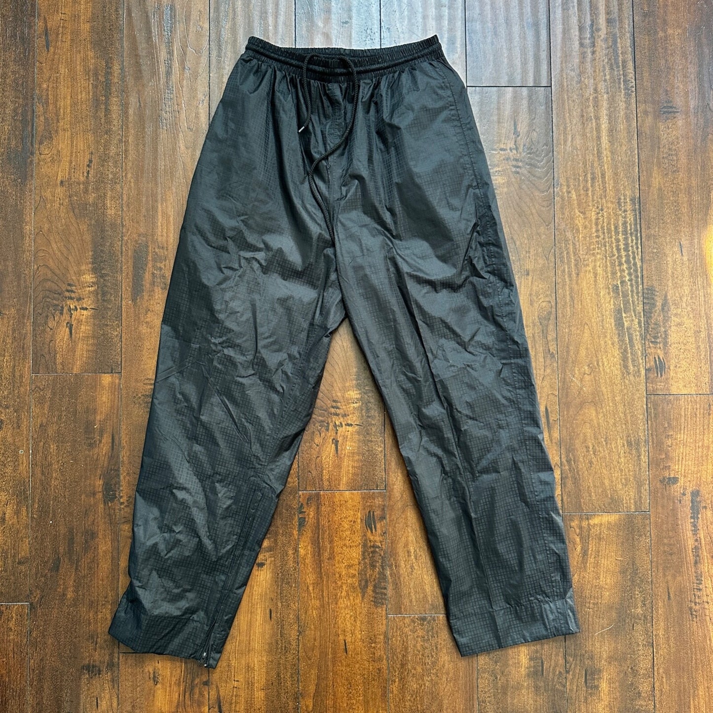 Sun Mountain Pants Womens Size Small Black Nylon Golf Vintage Waterproof