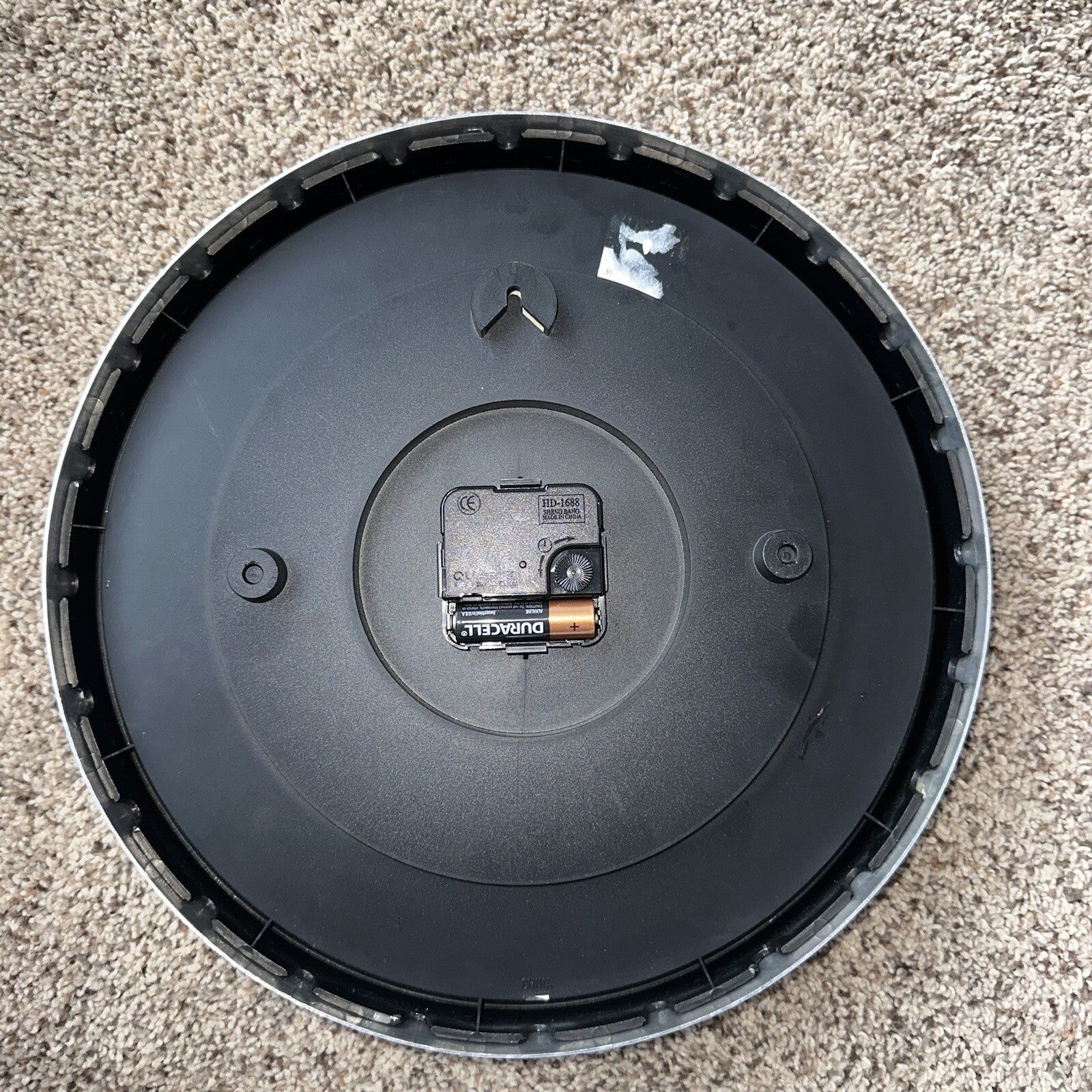 West Elm Modern 12 Inch Wall Clock Display Hotel Office Minimalist MCM Vtg DWR