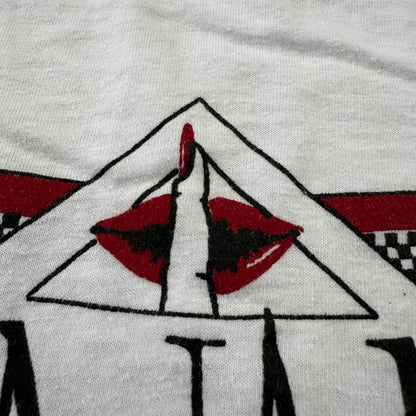 McNary Kissing Lips VTG T Shirt 90s Books High School Keizer Oregon Salem Cool