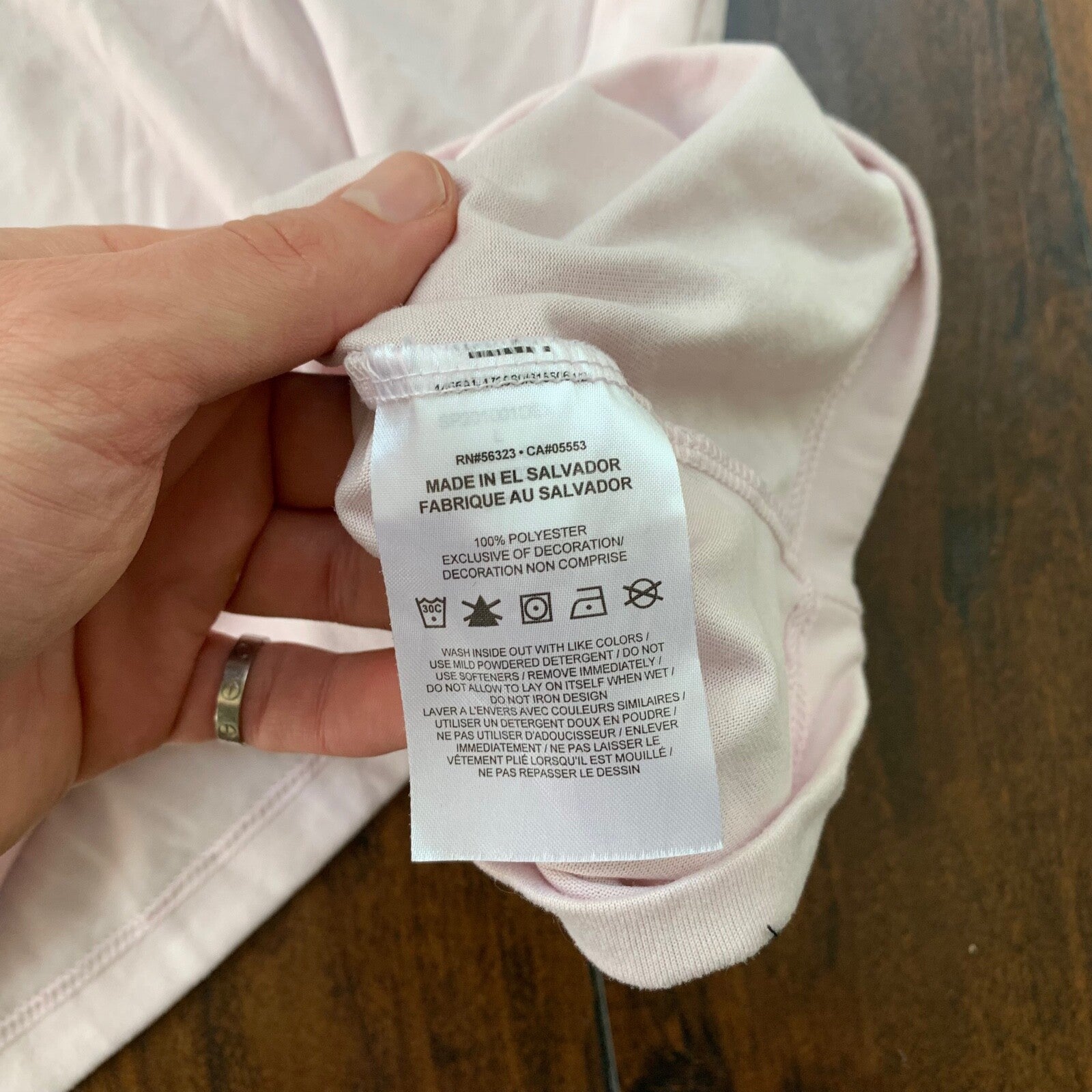 Womens Pink Nike T Shirt Gym Sports Running Faded Color Summer Light