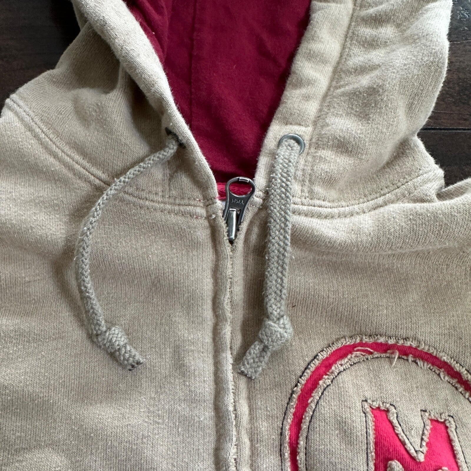 Vintage Nike Souza 1951 US Open Soccer Cup Queens NY Hooded Sweatshirt Small Y2K