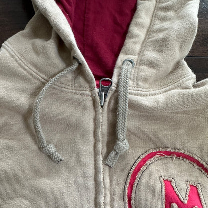 Vintage Nike Souza 1951 US Open Soccer Cup Queens NY Hooded Sweatshirt Small Y2K