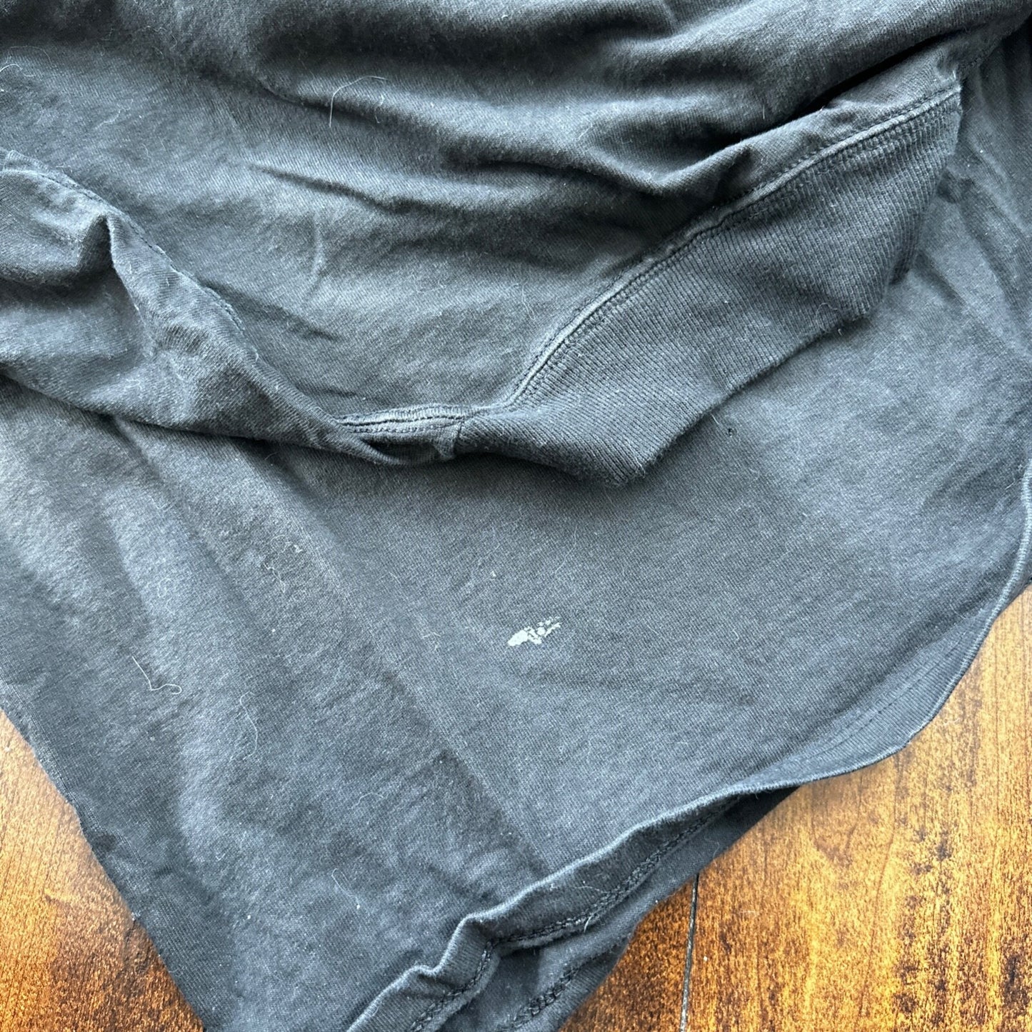 Mickey Mouse Disney Splatter Long Sleeve Black Vintage T Shirt 90s USA Cool