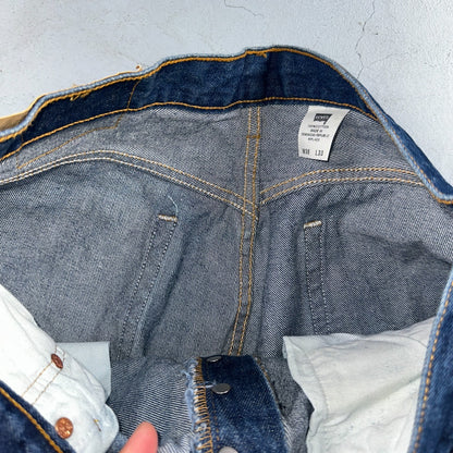Levis 501 Vintage Y2K 90s XX Straight Leg Jeans Blue Dark Wash 36x33 Act 32x26