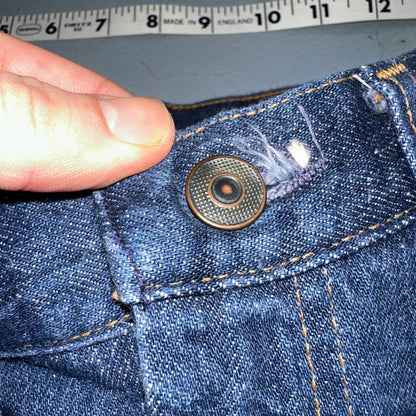 1970s VTG Workwear Denim Jeans Size 30x29 70s Rockabilly 501 High Rise Talon