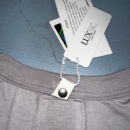 Visvim NWT V-Neck S/S Luxsic Light Purple Small 100% Authentic T Shirt Rare