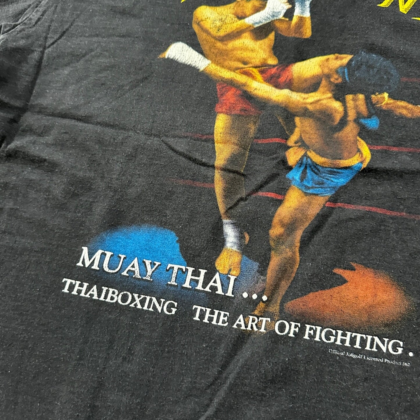 Muay Thai Thailand Boxing Box Vintage T Shirt Y2K Rap Tee Graphic Grunge Nirvana