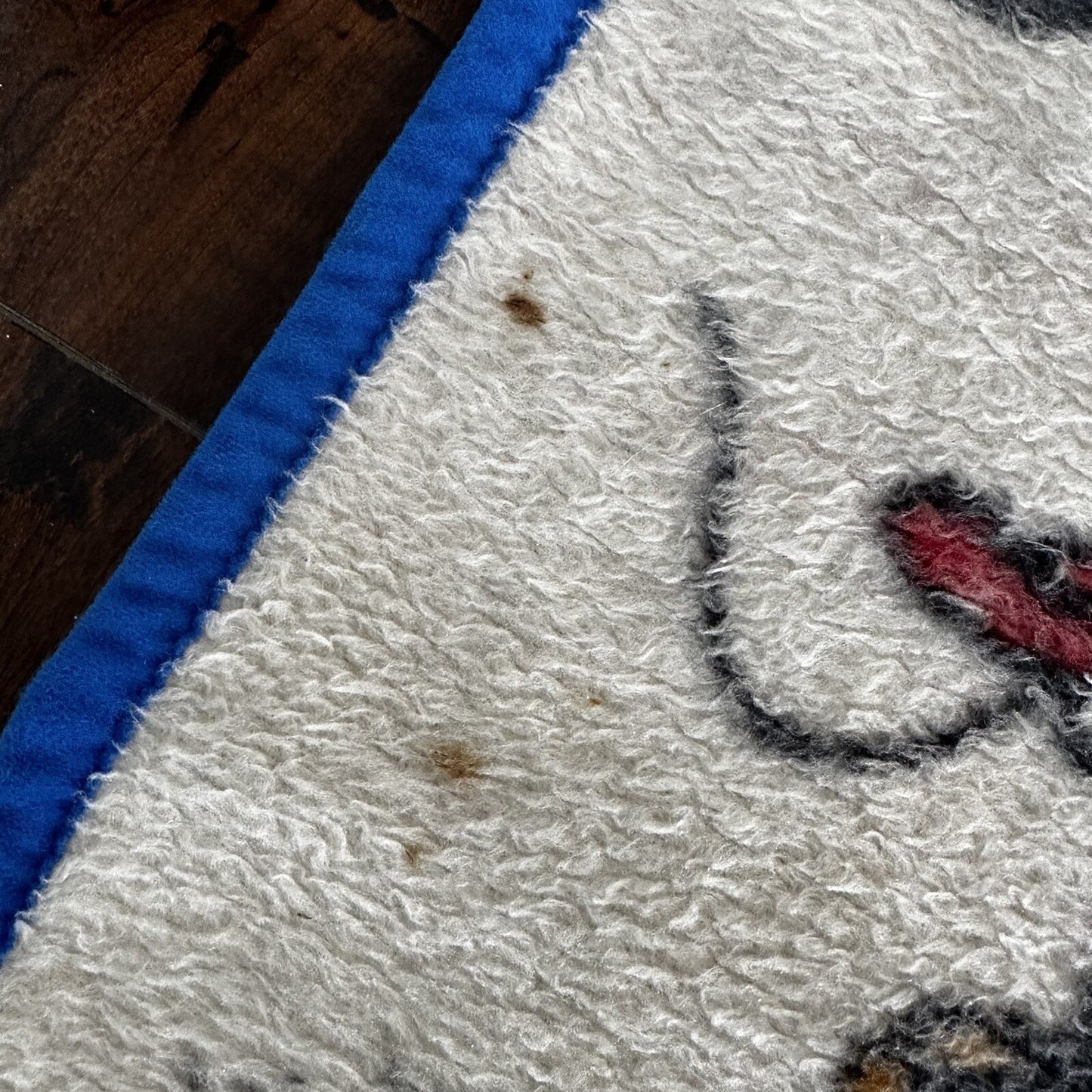 VTG Biederlack Disney Mickey Minnie Reversible Infant Throw Blanket 1984 80s