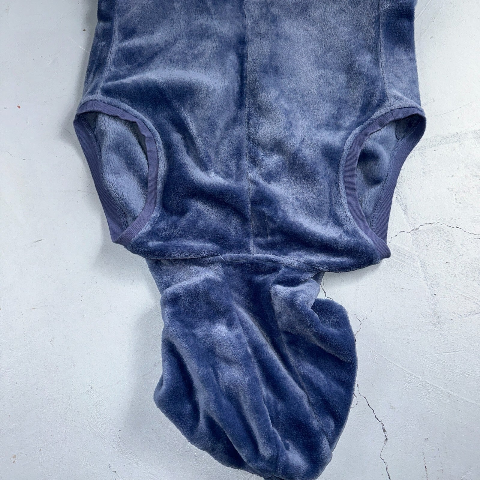 UGG Soft Surroundings Fleece Vest Hooded Blue Soft Cardigan Cozy M/L