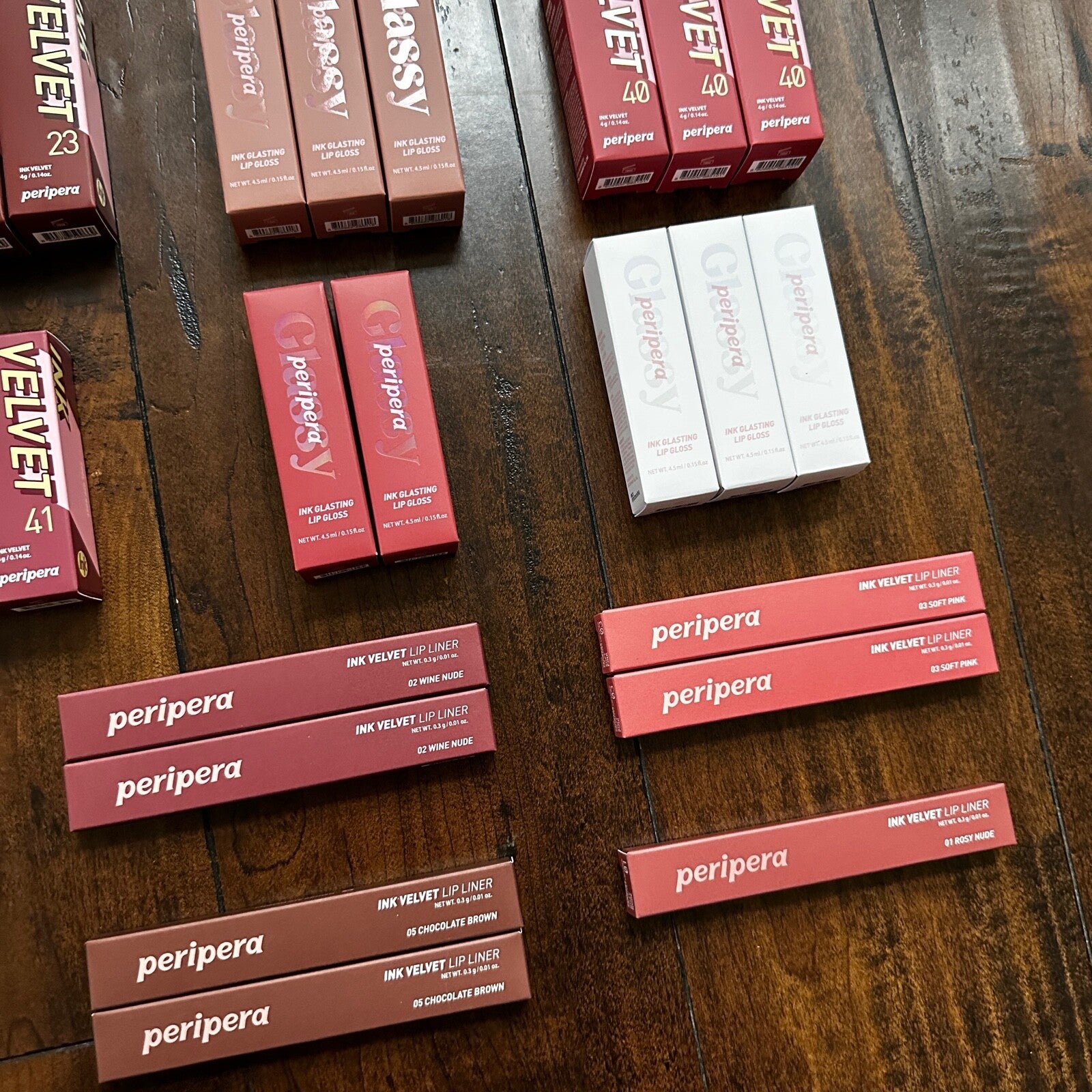 NEW Peripera Ink Velvet Lip Tint Gloss Liner PICK FREE SHIPPING 23 17 40 41