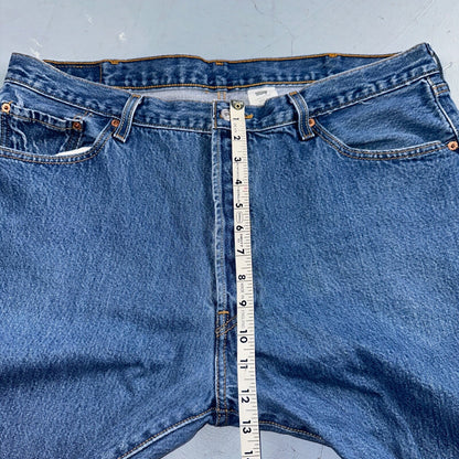 Levis 501 Vintage Y2K XX Straight Leg Jeans Blue Med Wash 42x32 Act 39x28