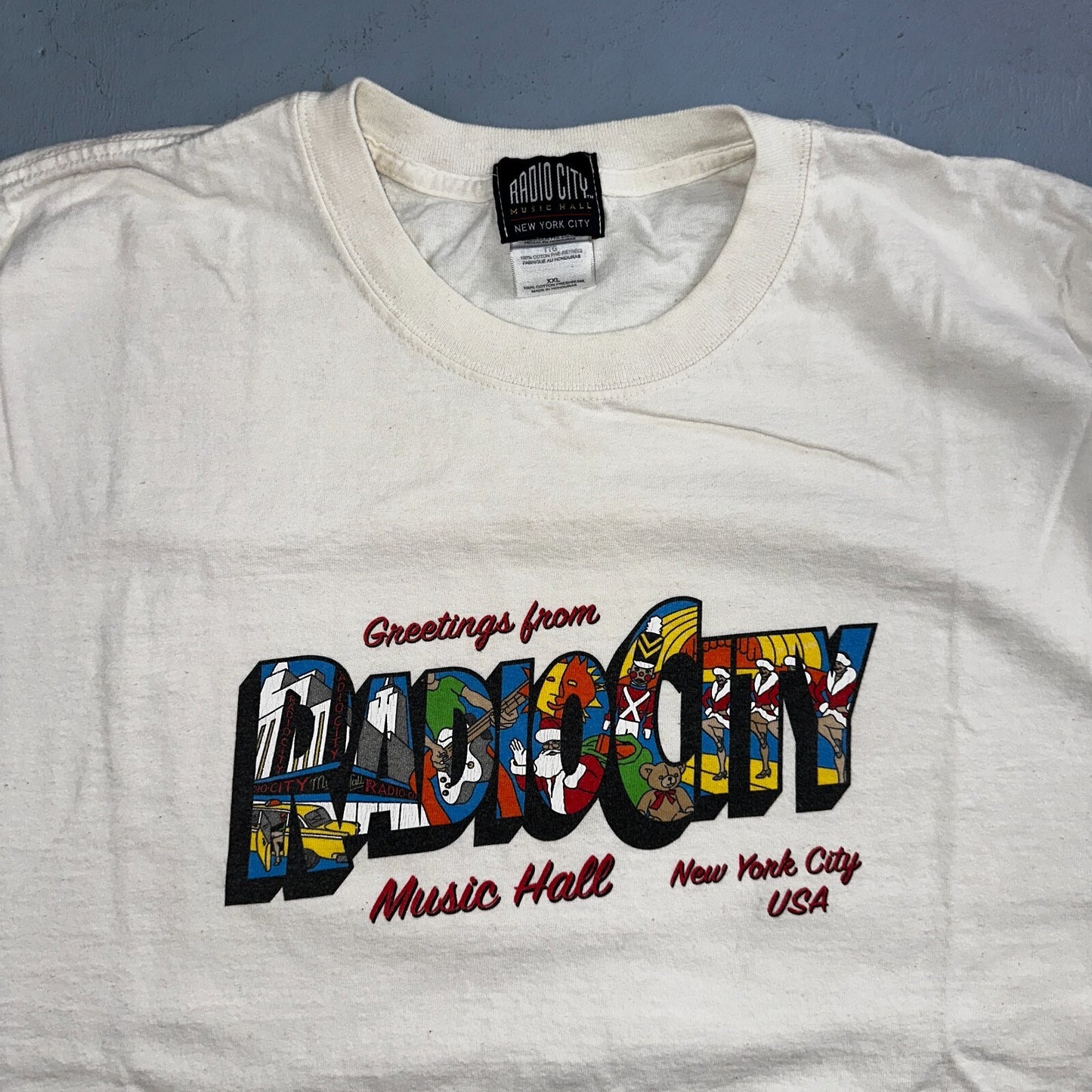 Radio City Music City Hall VTG T Shirt New York City Y2K 2000s Art Band NYC