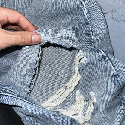 Carhartt B17 DST Relaxed Fit Denim Blue Jeans Mens 40x32 Workwear Denim