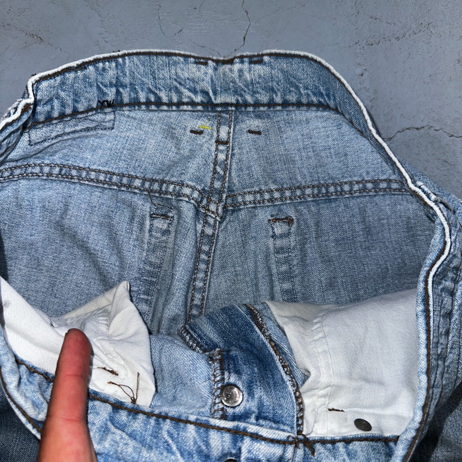 Levis VTG Silver Tab Jeans Mens Blue 40583 USA Made 90s Y2K 33x32 Ac 32x31