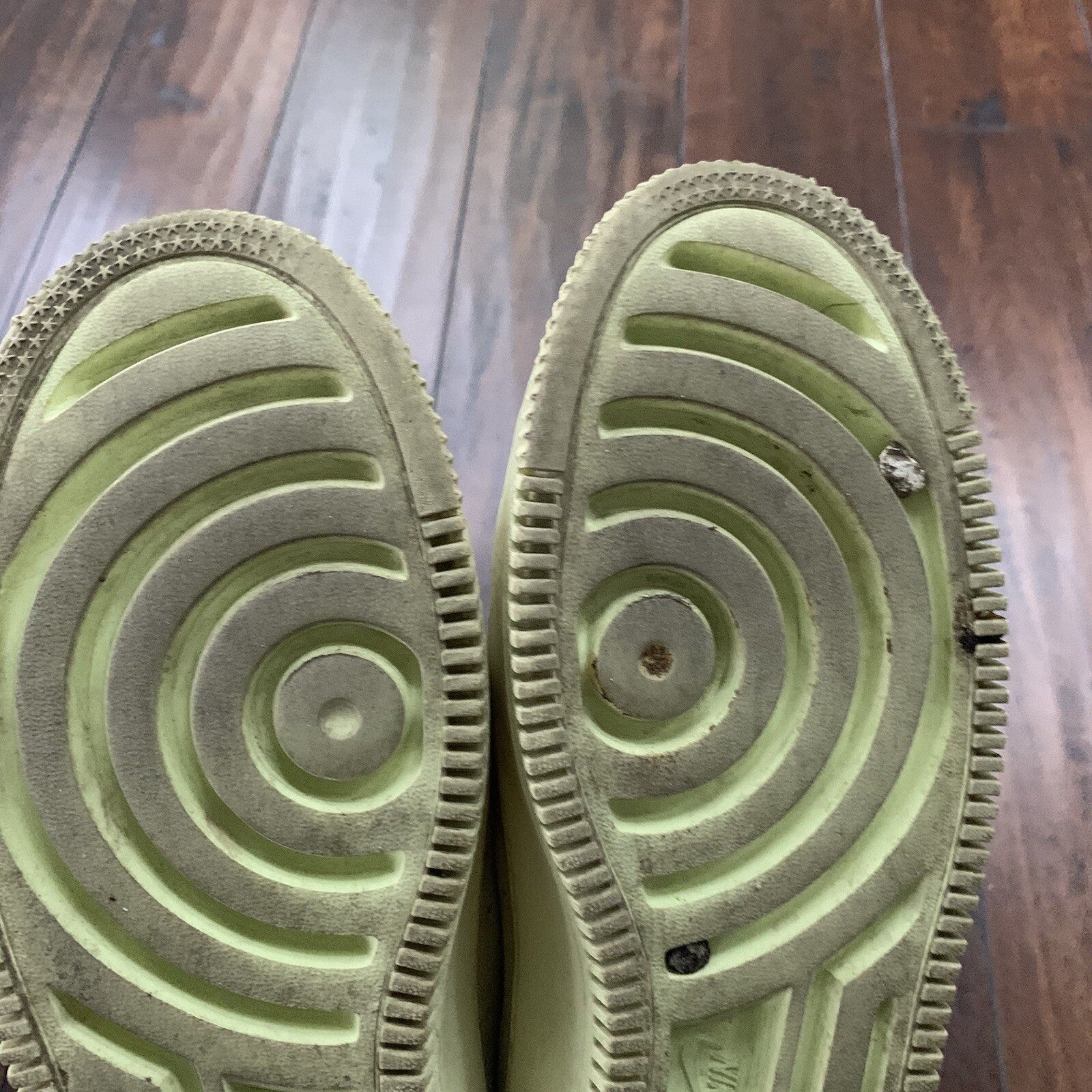 Nike Womens Air Force 1 Sage Xx Sneakers Shoes Yellow A01215-300 Low Top 9W