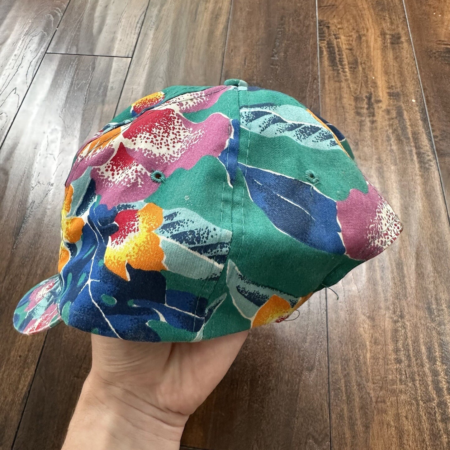 Hawaii Floral Vintage Hat Cap Snapback Music 90s 80s Used Nissan Rare Summer