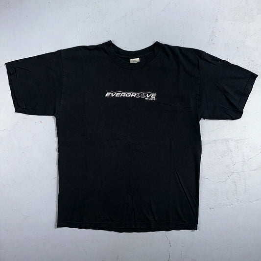 Evergroove Studios Rare Y2K VTG T Shirt Colorado Music Band Production Grammy