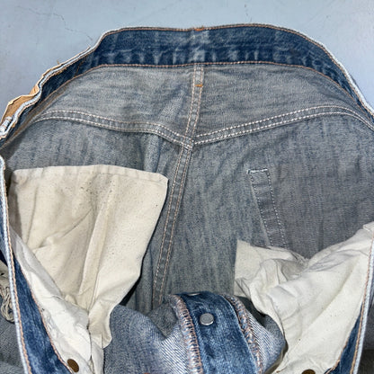 Levis 501 Vintage Y2K XX Straight Leg Jeans Blue Light Wash 38x34 Act 38x32