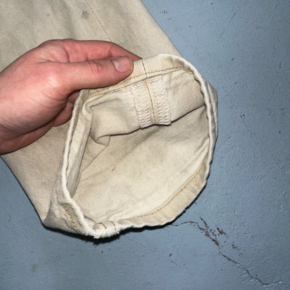 Levis 501 Vintage Y2K Mexico XX Straight Leg Jeans Beige Wash 32x32 Ac 31x28