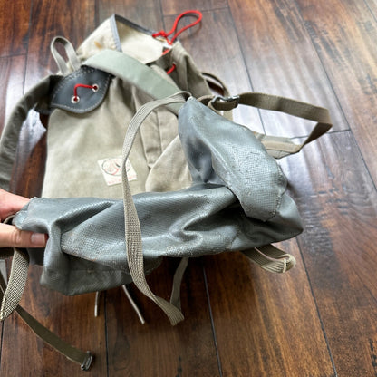 Millet Le Sherpa Mountain Hiking Rucksack Walter Bonatti 1950's Canvas Bag 50s