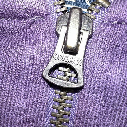 Polo Ralph Lauren VTG Full Zip Hoodie Men’s Size M Cotton Purple Jacket 90s