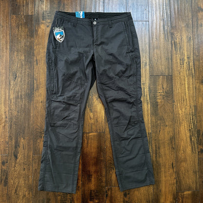 Kuhl Kurve Pants Womens 16 Black Low Rise Kanvas Stretch Legendary Pant 36x31