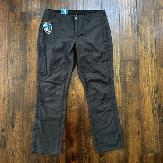 Kuhl Kurve Pants Womens 16 Black Low Rise Kanvas Stretch Legendary Pant 36x31